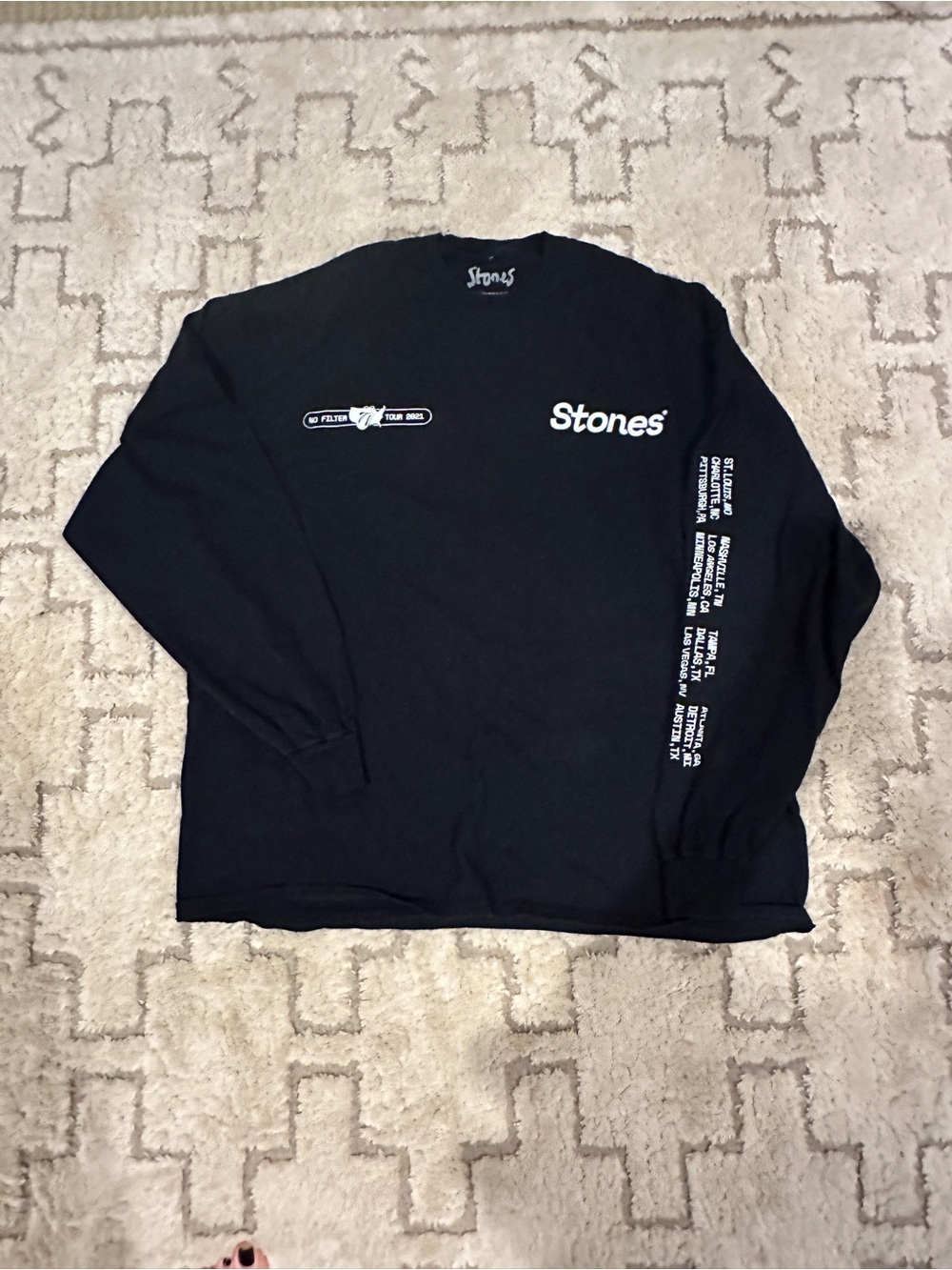 Rolling Stones concert tee- 2021 never worn